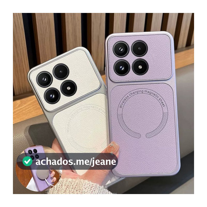 Capa De Couro De Magnética Para Motorola Moto Edge 70 60 Pro EDGE 70 60 Fusion 60s Capinha Magsafe