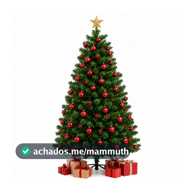 Árvore de Natal 1,50cm 400 Galhos Pinheiro Verde Resistente Desmontável Pé de Ferro e Plástico