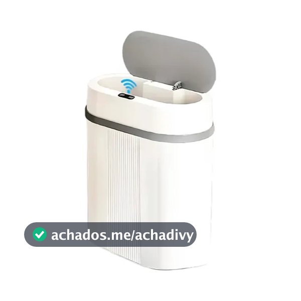 Lixeira Inteligente Sensor Automática 12 Litros Anti Odor LuvinCo