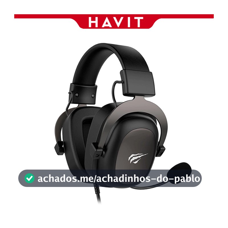 Gamer Headset HAVIT H2002d Headphone with 3.5mm P3 Cable, 7.1 Surround, for PS3/PS4/XBOX/PC
