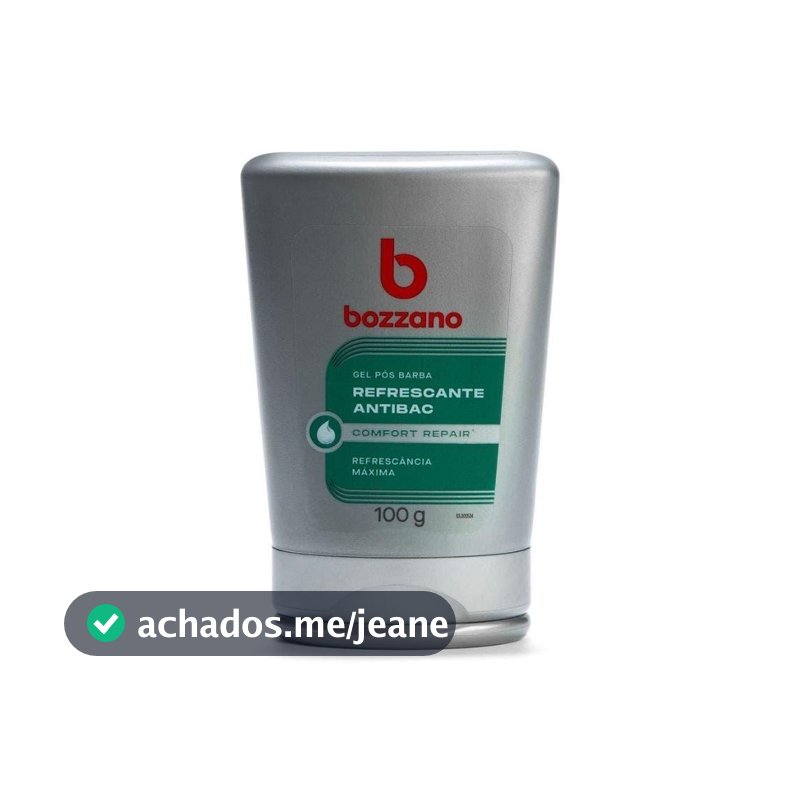 Gel Pós-Barba Bozzano Refrescante 100g
