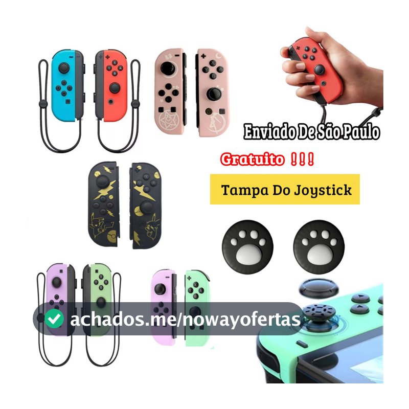 Gamepad Compatível Com Nintendo Switch Oled Suporte De Console Controlador Bluetooth Para Esquerda E Direita Joystick