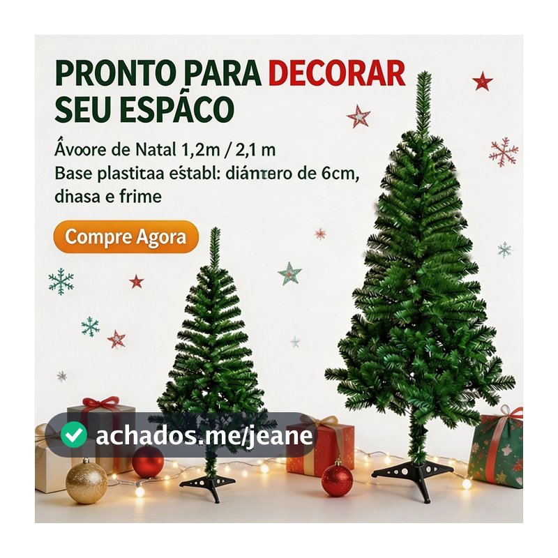 Árvore De Natal 1,30m Pinheiro 500 Galhos Premium Tradicional Verde