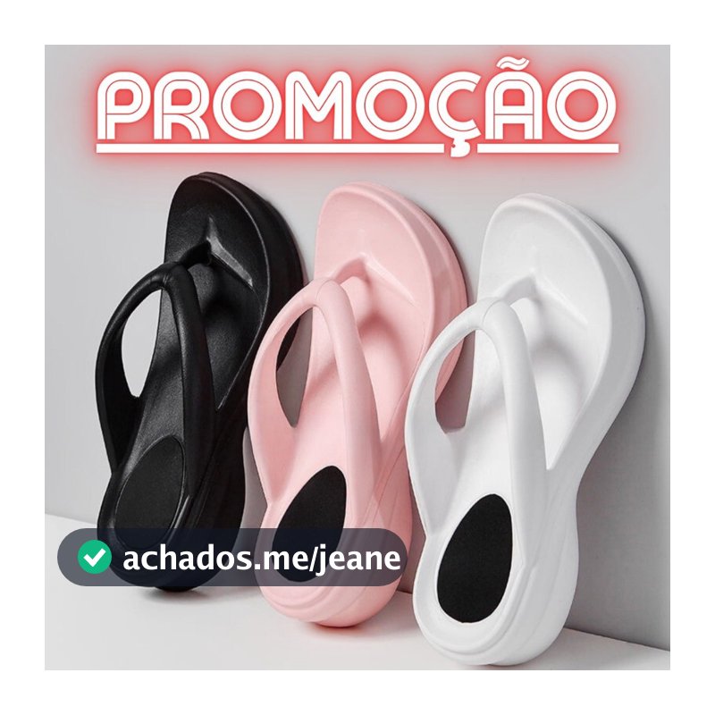 Tamanco Feminino Chinelo Idoso Ortopédico Macio Esporão Massageador Leve e Confotável Várias Cores