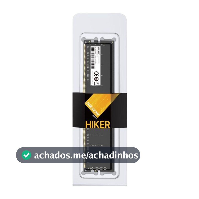 Memória RAM Hiksemi Hiker 8GB DDR4 3200MHz U-DIMM Desktop HSC408U32Z1