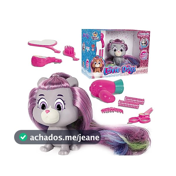 Mister Brinque Cachorro De Pentear Pet Lovie Dogs Brinquedo Infantil