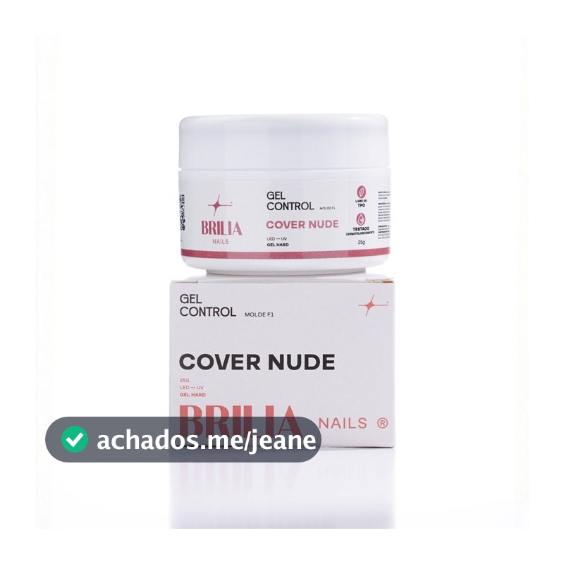 Gel Control Cover Nude 25g Brilia Nails