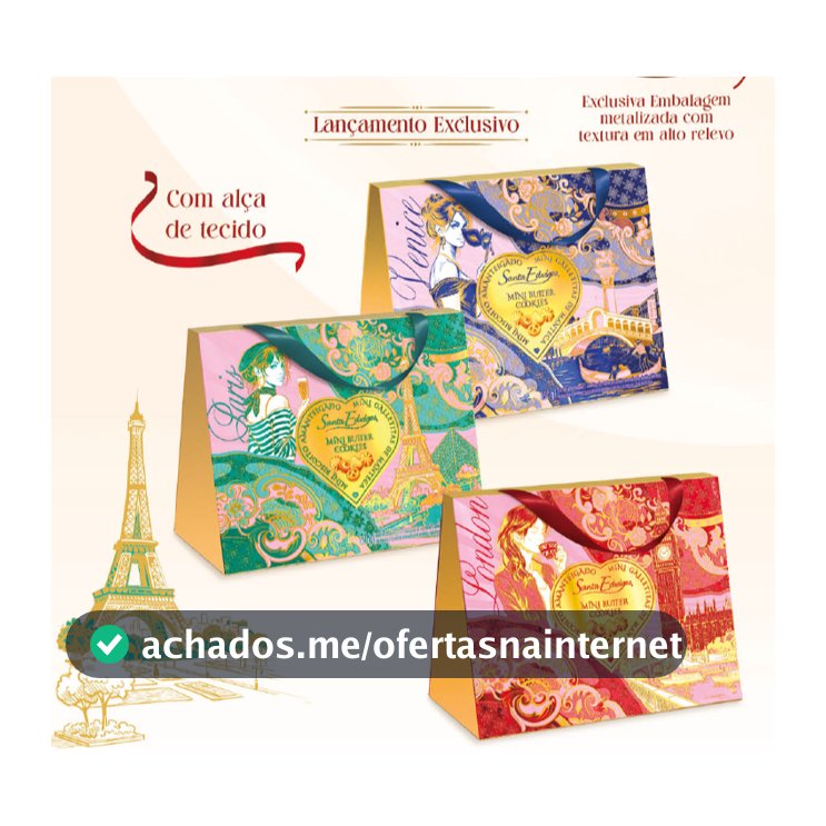 Mini Butter Cookies Bolsa Clutch 150g