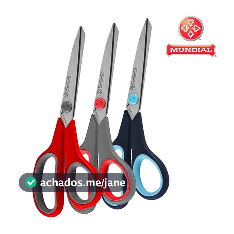 Tesoura Costura Mundial Softy 9 1/2 21,6 Cm 1890 Original