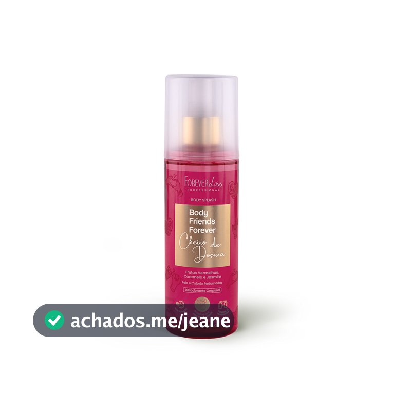 Body Splash BFF Cheiro De Doçura 200ML Forever Liss