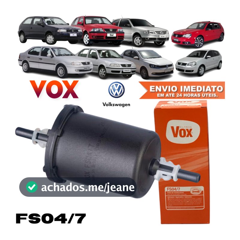 FILTRO DE COMBUSTIVEL GM 1.8 FLEX/POWER/FIAT 1.0/1.3/1.8 FLEX