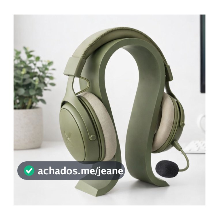 Suporte de Mesa para Fone Headset Gamer Universal Elegante Minimalista