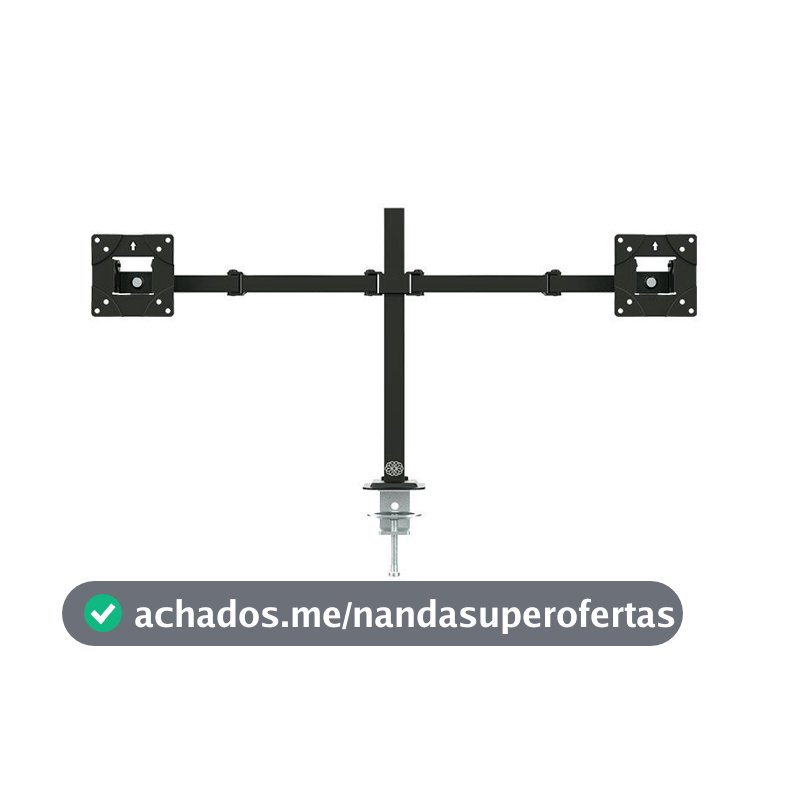 Suporte Articulado Para 2 Monitores 17 a 32 Pol Zinnia TMS 180 Vesa Mesa