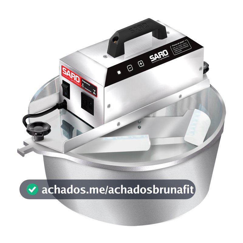 Panela Misturadeira Automática 10L Brigadeiro Doces e Massas Saro Bivolt