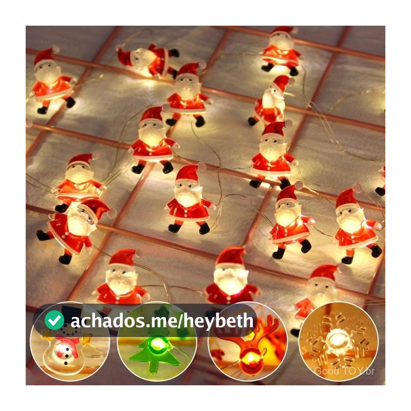 Adicionar à lista de desejos Luzes de Natal LED do Papai Noel/Luz noturna de árvore de floco de neve/Decoração familiar
