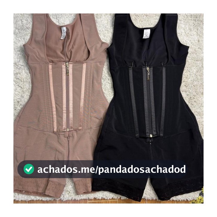 Body modelador feminino colombiano com 9 barbatanas |         Cinta de Alta Compressão com Controle Abdominal Duplo CQ2P