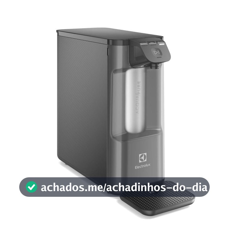 Purificador Electrolux Eletrônico Compacto Experience Pure 4x Digital Cinza (PE12G)