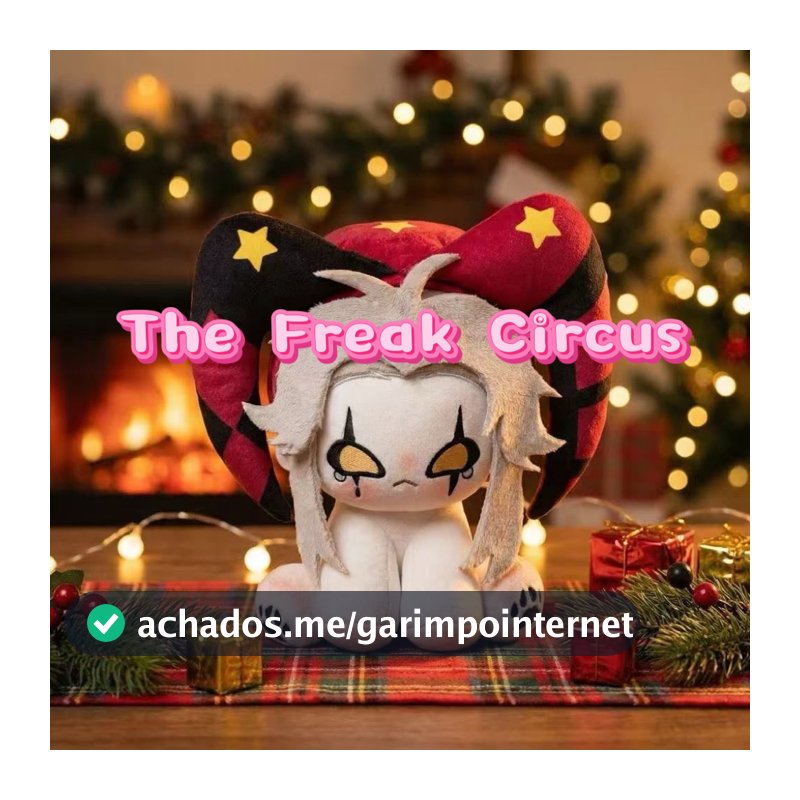 Jogo The Freak Circus Bonecos De Pelúcia Fofos Pierrot Brinquedo Para Crianças 20 Cm