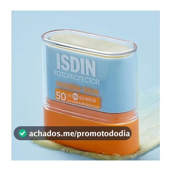 ISDIN Protetor Solar Facial em bastão Invisible Stick FPS 50