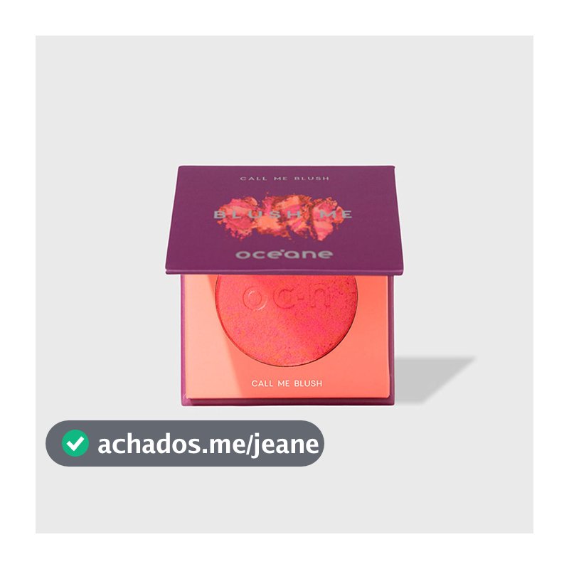 Blush Laranja - Blush Me Call Me Océane Purple 6,5g