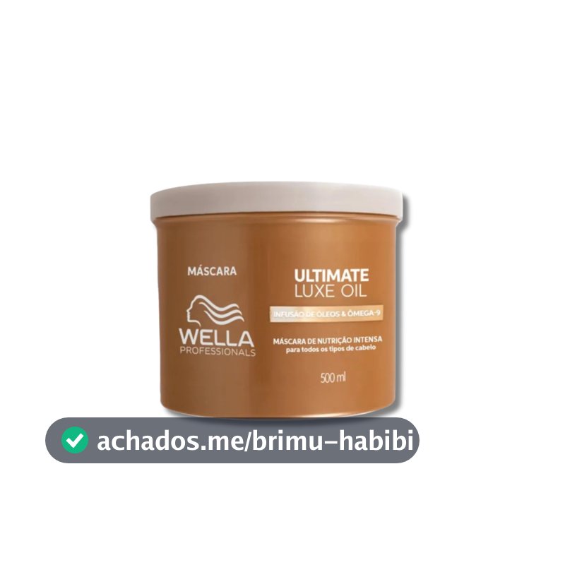 Wella Professionals Ultimate Luxe Oil - Máscara 500ml