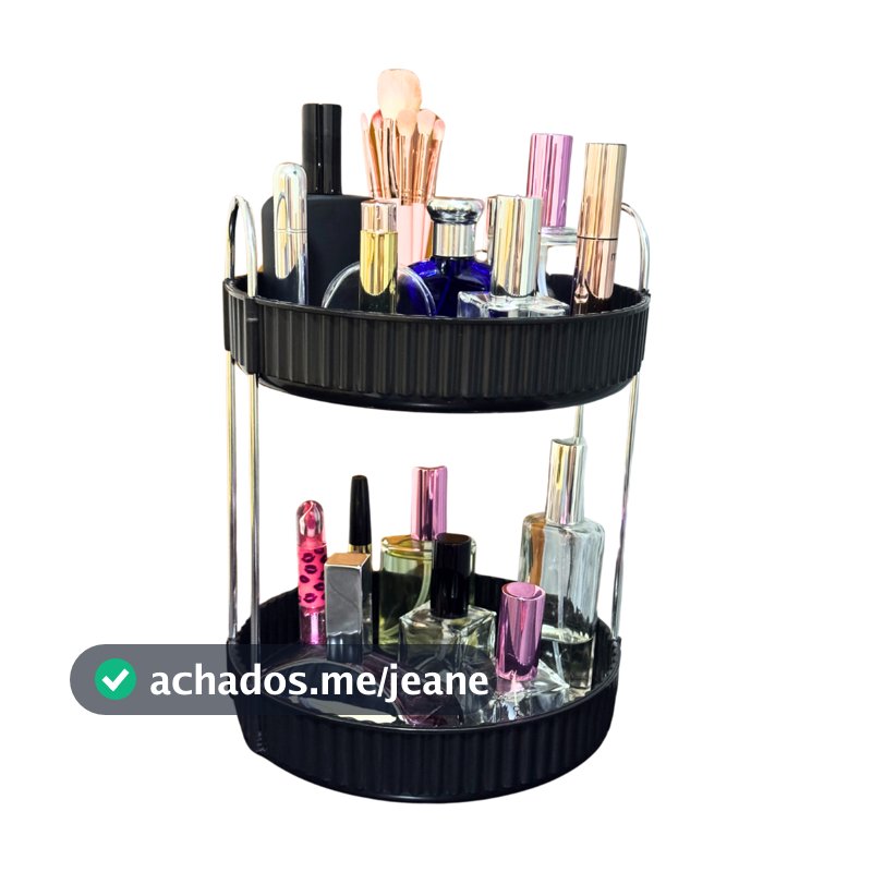 Bandeja Organizadora Multiuso Perfumes Maquiagem Cozinha Cosmeticos Fruteira  Lavabo Decorativa