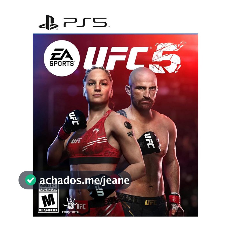 UFC 5 PS5 Midia Fisica