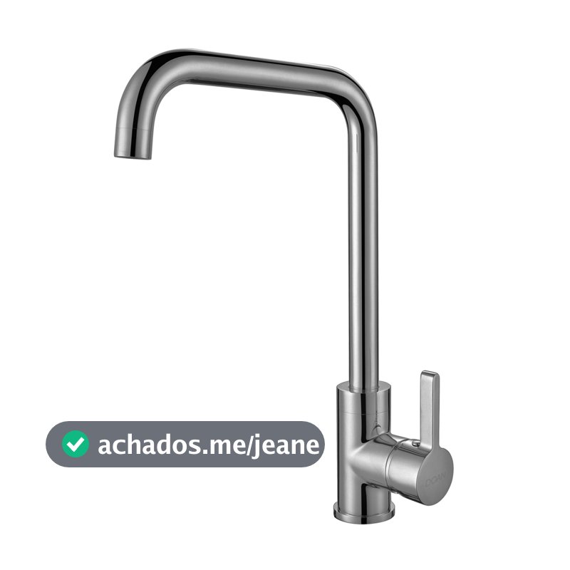 Torneira Inox Escovado Cozinha Monocomando Mesa Kitchen ME15S