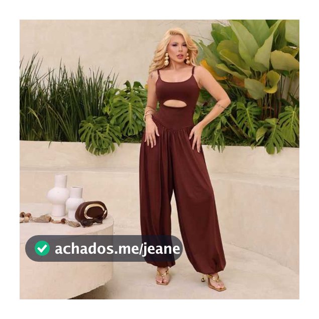 Macacão Feminino Longo Alcinha Regulável Recorte Frontal Caimento Solto Confortável Elegante Sofisticado