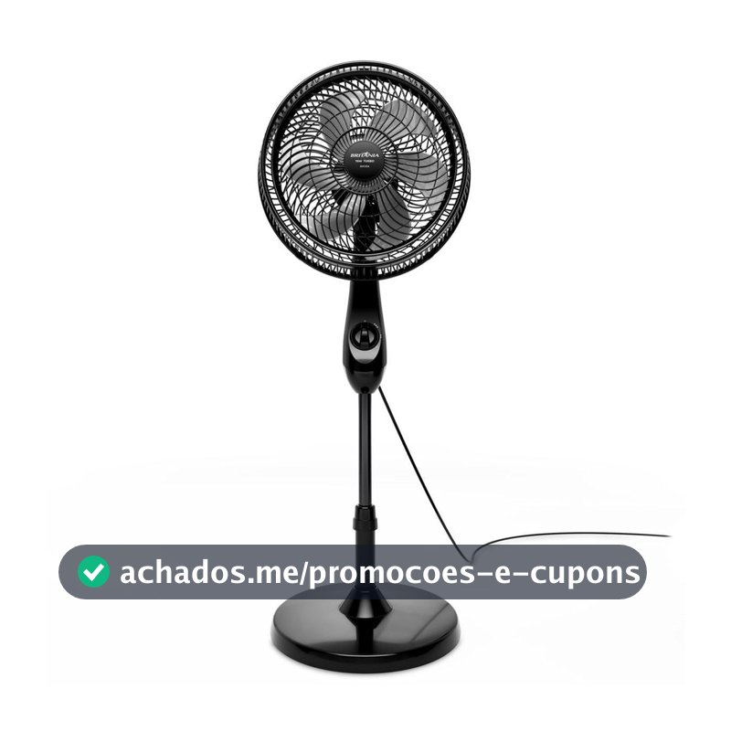 Ventilador de Coluna Britânia Maxx Force 6 Pás 75W BVC31A