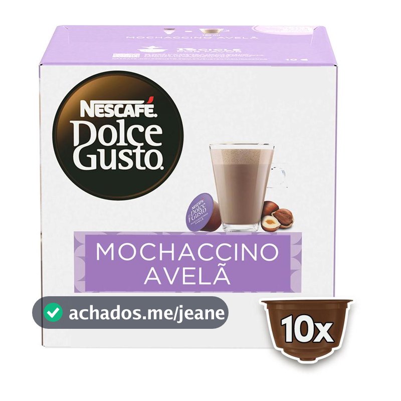 NESCAFÉ DOLCE GUSTO Mochaccino Avelã 10 Cápsulas