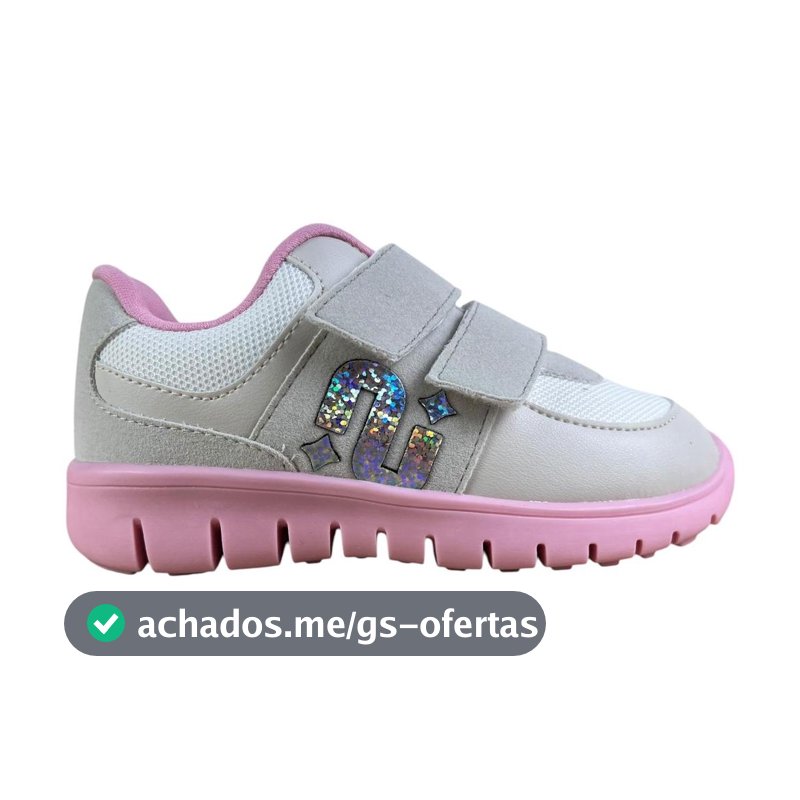 Tenis Infantil Menina Novope Calce Facil Casual Original