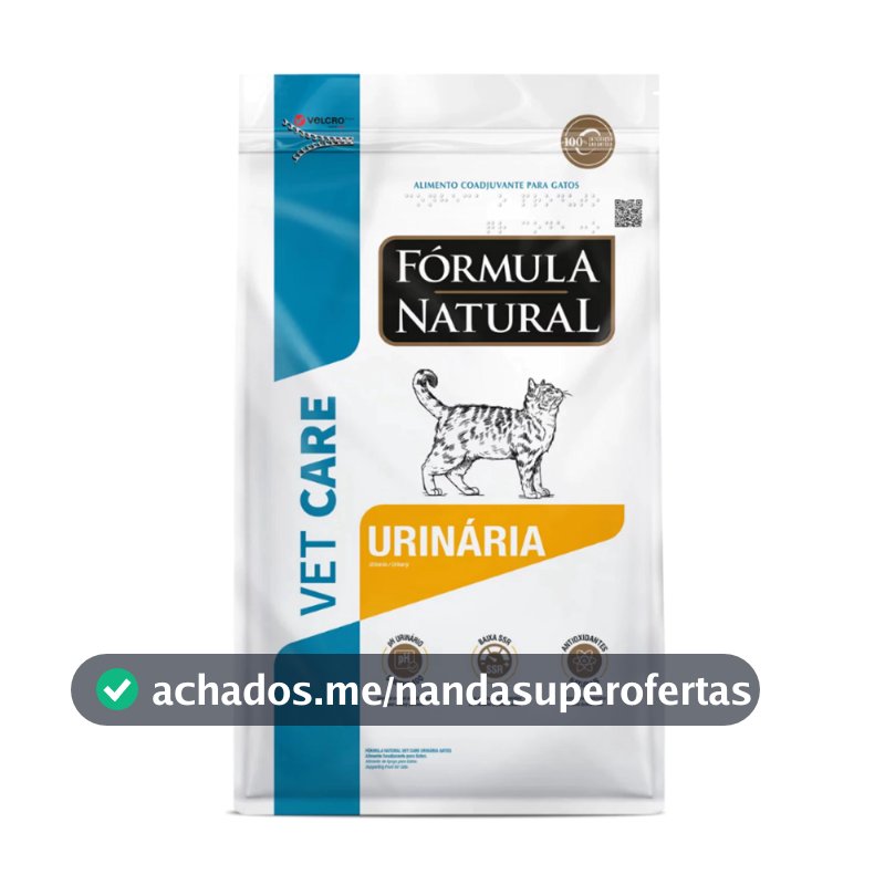 Formula Natural Trato Urinario Ração Para Gatos 7kg