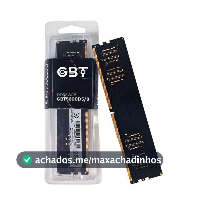Memória Gbt 8gb Ddr5 5600mhz - Gbt5600d5/8
