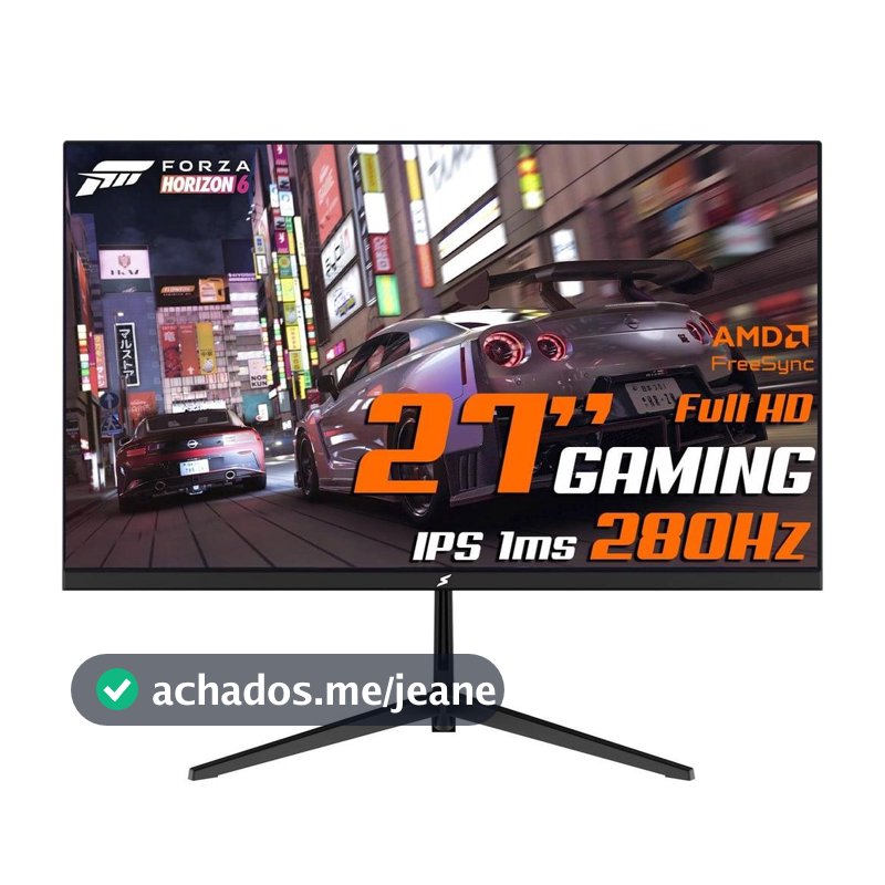 Monitor Gamer SuperFrame Precision, 27 Pol, Flat, Full HD, IPS, 1ms, 280Hz, HDR, FreeSync/G-Sync, SF-MN-PRE27FSIFE1B