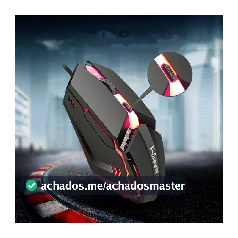 Mouse Viper M11 Luminous Gaming Mouse com Fio