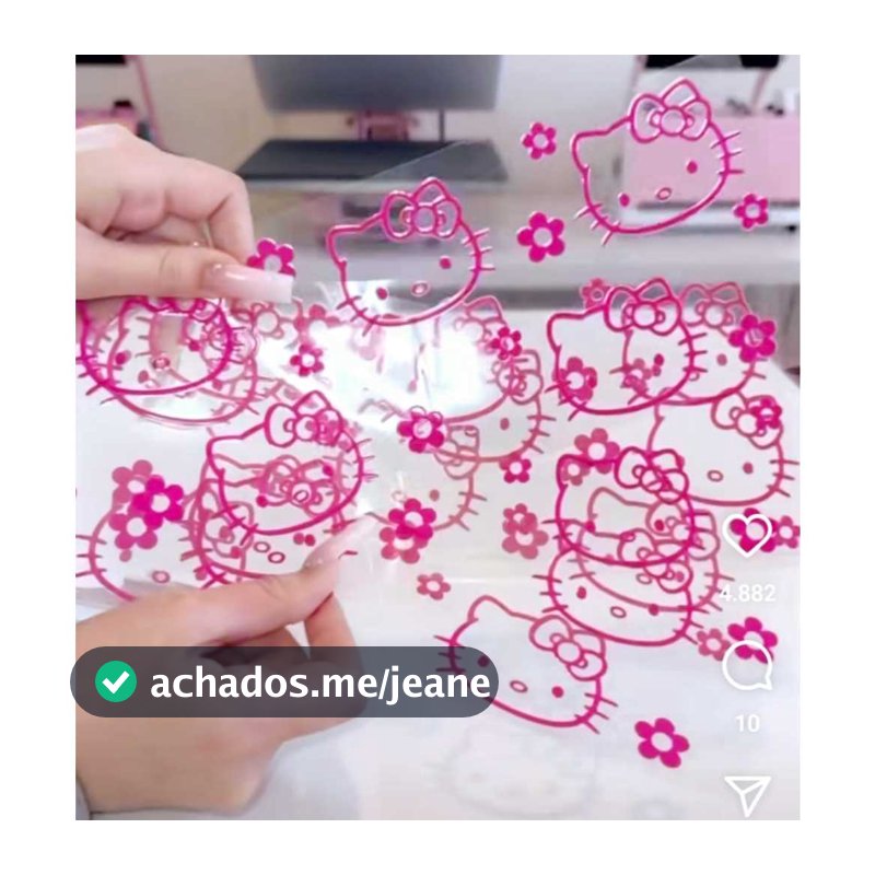 Adesivo personalizado DTF UV folha (27X38cm)  prova d'água mais verniz