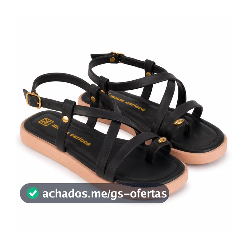 Sandália Feminina Infantil de Dedo Confortável Rasteirinha Casual Plataforma Papete - Promoção !