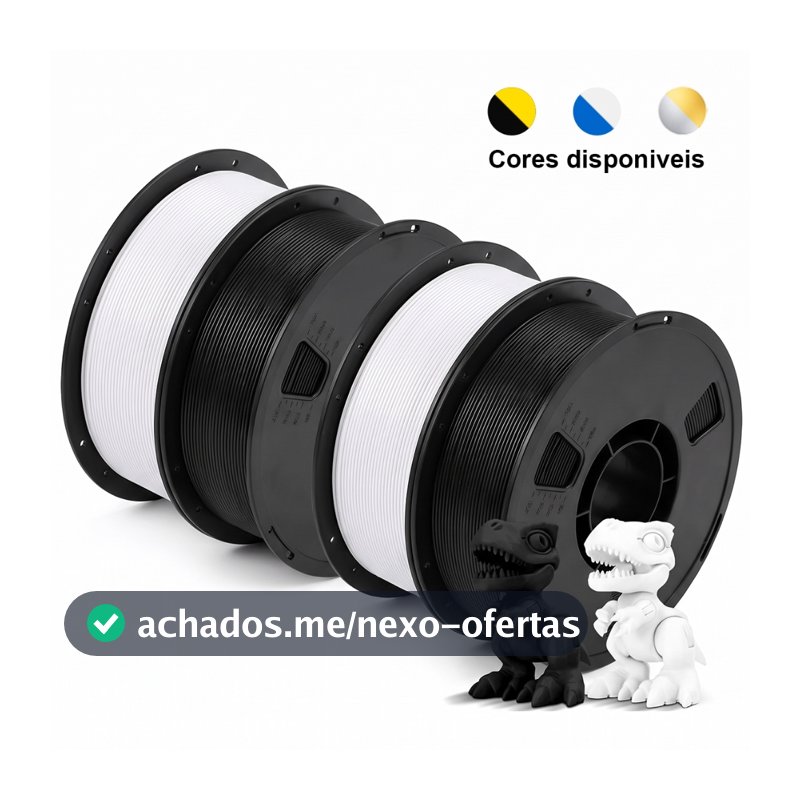 Filamento PLA  Premium 4Kg 1,75mm Efeito Aveludado Impressora 3D FDM  3D Oficial