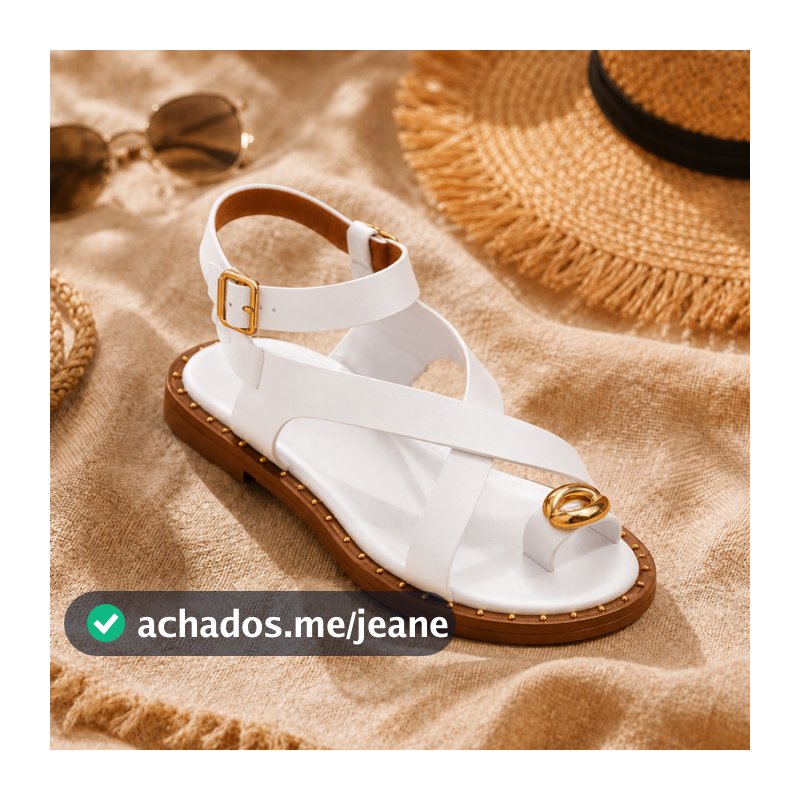 Kit 1 2 3 Sandália Rasteirinha Feminina Gladiadora Delicada Elegante Confortável Leve Casual Estilo
