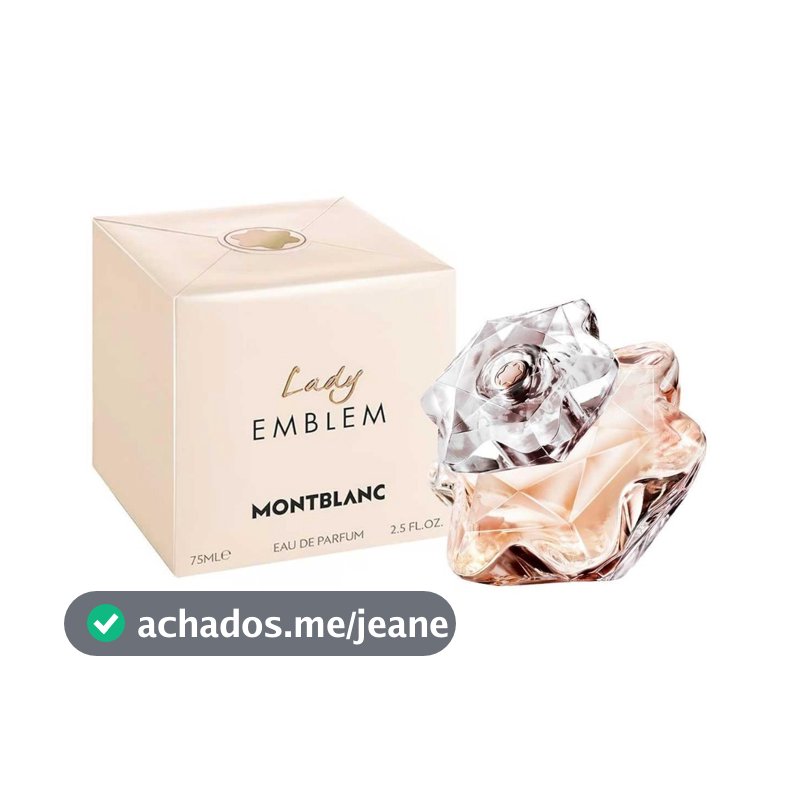Perfume Montblanc Lady Emblem Eau de Parfum Feminino 75ml Original Lacrado