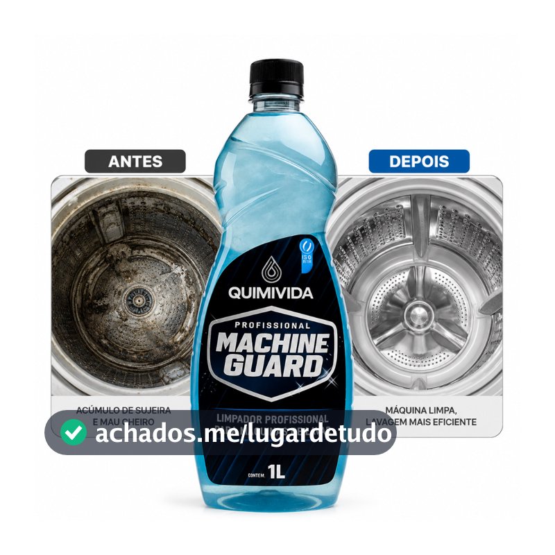 Limpador de máquina de lavar Machine Guard | remove resíduos sem danificar a máquina