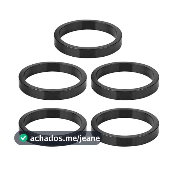 Espaçador do Movimento de Direção de Bicicleta 5mm - 5 UNIDADES