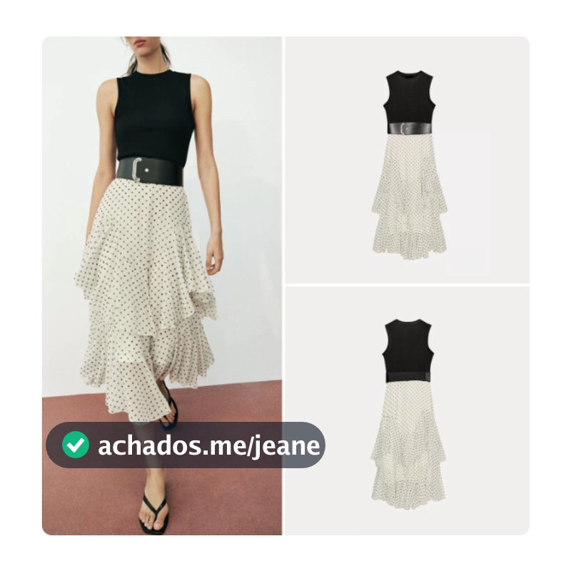 Estilo europeu americano 2026 verão novo estilo feminino sem mangas bolinhas em camadas cinto decorativo costura vestido