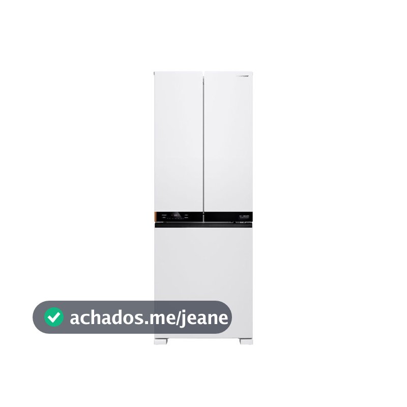 Geladeira Inteligente B= Smart Frost Free 3 Portas French Door 486 Litros Branca Brastemp - BRO78AB