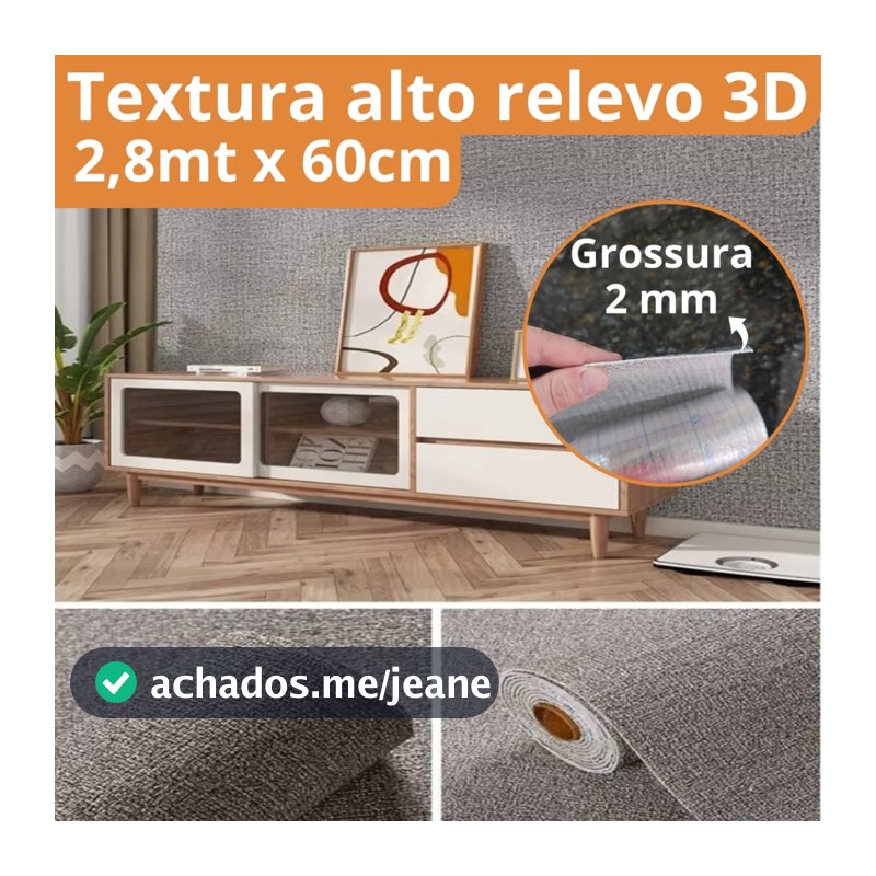 Painel de Linho Adesivo 2,8mx60cm Autocolante Alto Relevo Grosso Linho Papel de Parede Textura 3D Decoração Revestimento