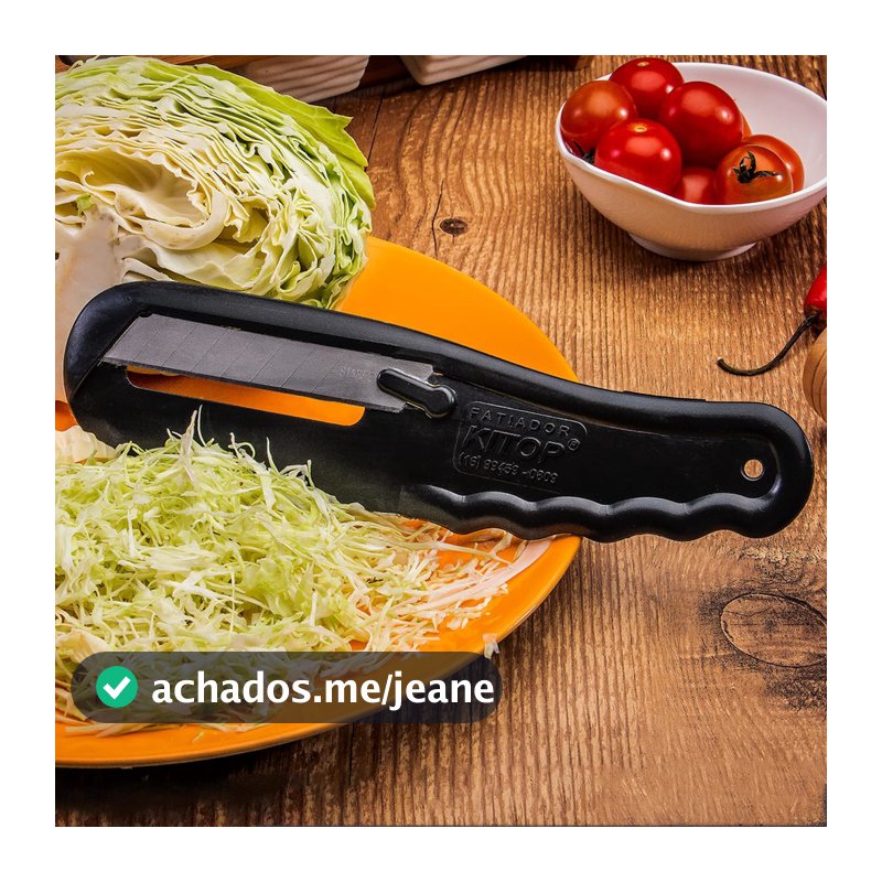 Fatiador de Legumes e Verduras KITOP Corte com 2mm de expessura