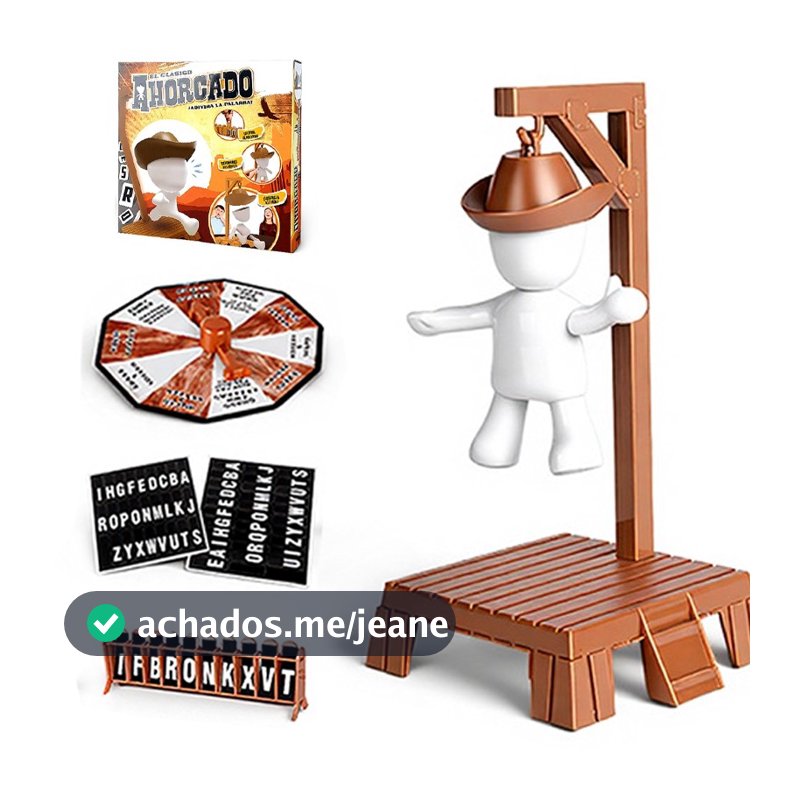 Jogo da Forca Magnético Com Boneco Interativo Multikids