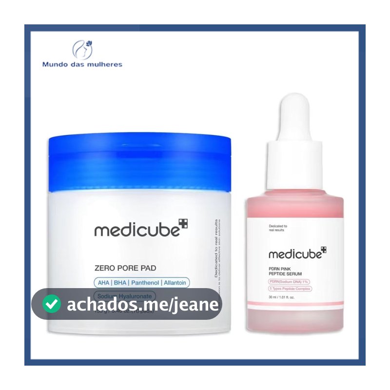 Medicube zero pore pad 2.0 Salmon PDRN Pink Ampoule 30ml