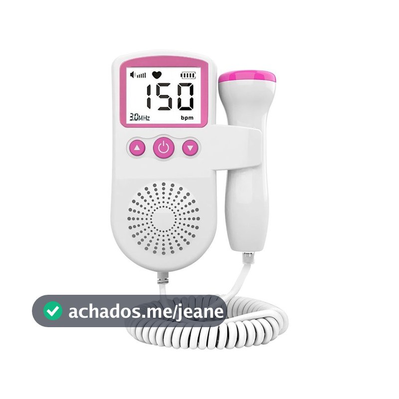 Monitor De Frequência Cardíaca Para Bebês Uso Doméstico Display De Gravidez Detector De Som Fetal Bebê JSL-T501